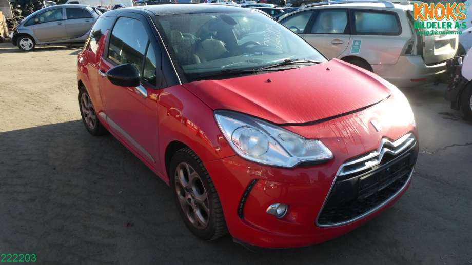 Citroën DS3 2010-2019 , Motorkode: 9HR, Girkassekode: 