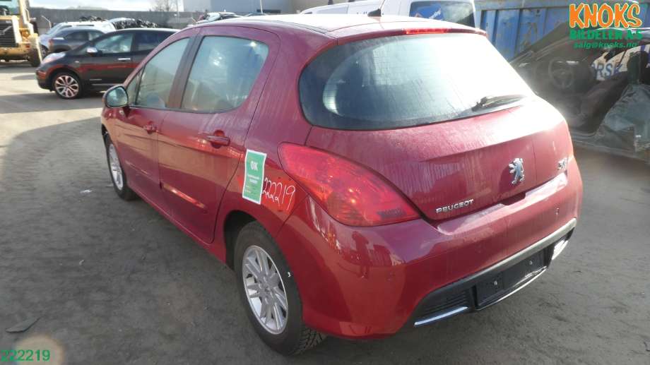 Peugeot 308 2011-2013 (Type I, Fase 2) , Motorkode: 9HR, Girkassekode: 