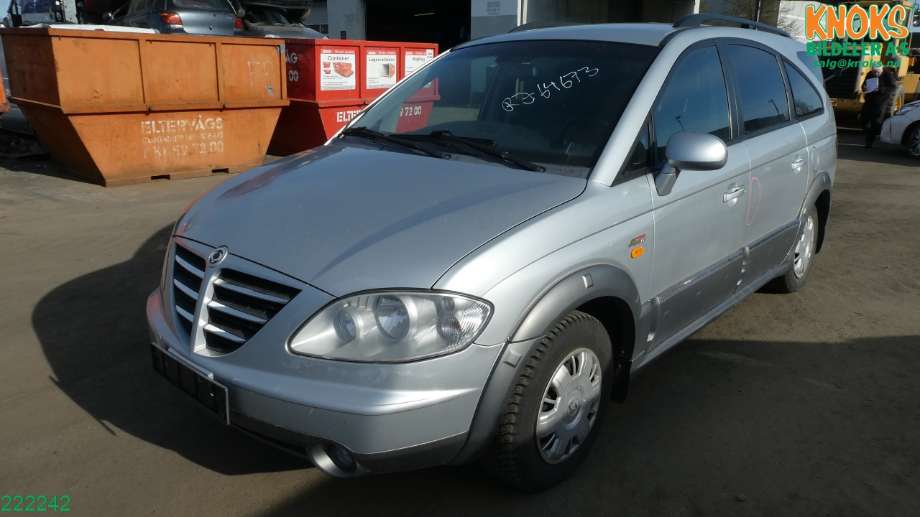 SsangYong Rodius 2005-2013 (Type I) , Motorkode: D27R-056, Girkassekode: 