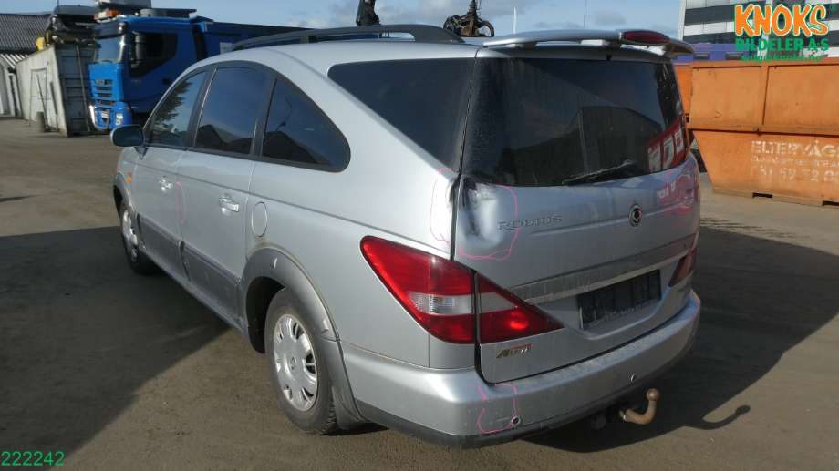 SsangYong Rodius 2005-2013 (Type I) , Motorkode: D27R-056, Girkassekode: 