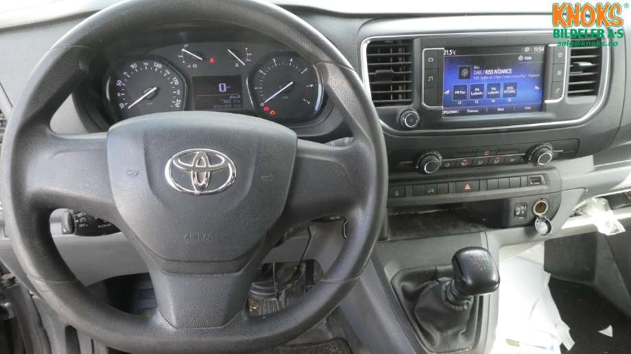 Toyota Proace 2016-->> (Type II) , Motorkode: 3WZ-HV, Girkassekode: