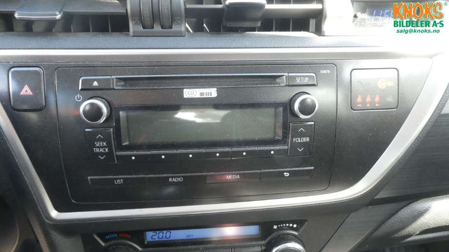 Toyota Auris 2013-2015 (Type II, Fase 1) , Motorkode: 1ND-TV, Girkassekode: EC69