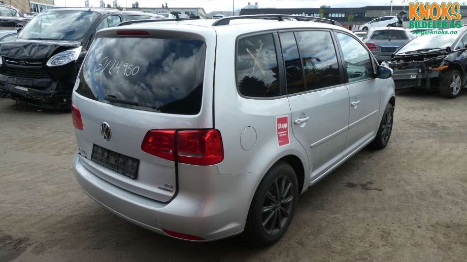 VW Touran 2010-2015 (Type I, Fase 3) , Motorkode: CAYC, Girkassekode: MFR