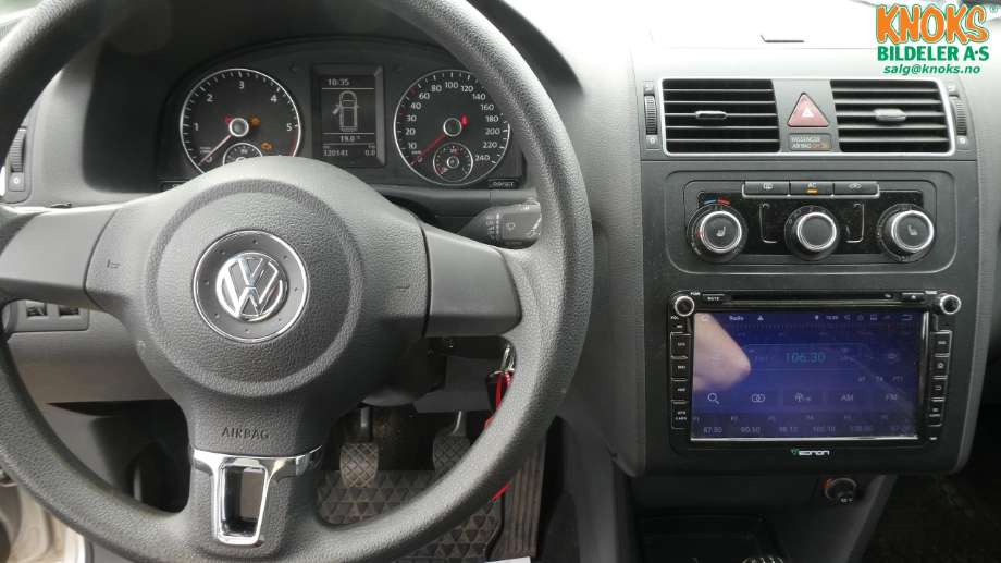 VW Touran 2010-2015 (Type I, Fase 3) , Motorkode: CAYC, Girkassekode: MFR