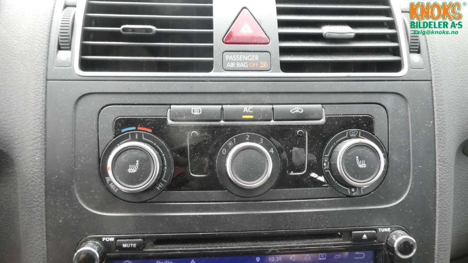 VW Touran 2010-2015 (Type I, Fase 3) , Motorkode: CAYC, Girkassekode: MFR