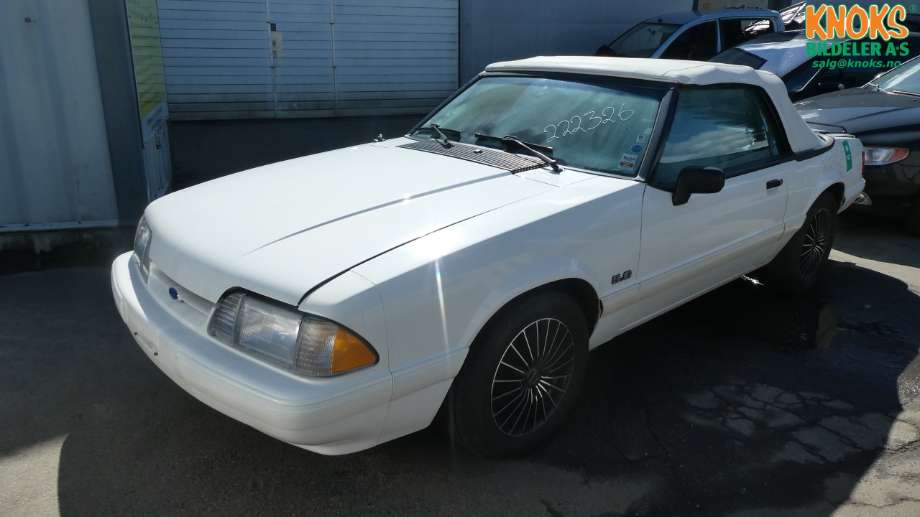 Ford Mustang 1979-1993 , Motorkode: E, Girkassekode: