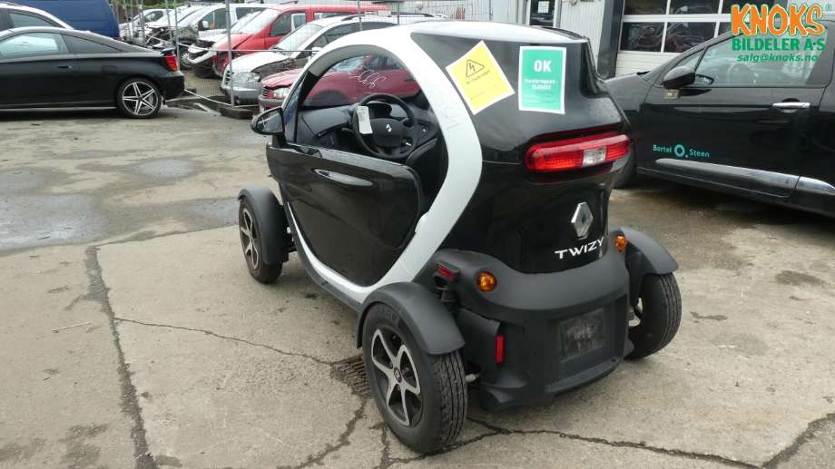 Mopedbil Renault Twizy 0-->> , Motorkode: , Girkassekode: