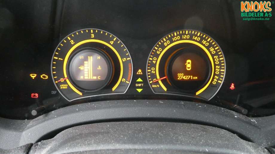 Toyota Auris 2007-2010 (Type I, Fase 1) , Motorkode: 1ND-TV, Girkassekode: C53