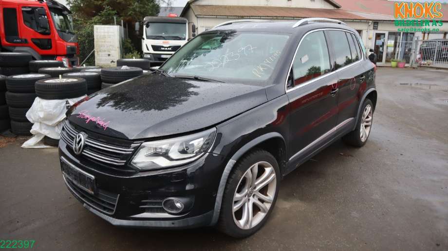 VW Tiguan 2011-2016 (Type I, Fase 2) , Motorkode: CFGB, Girkassekode: NGF