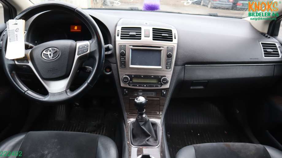 Toyota Avensis 2009-2015 (Type III, Fase 1) , Motorkode: 1AD-FTV, Girkassekode: EA65