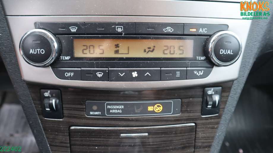 Toyota Avensis 2009-2015 (Type III, Fase 1) , Motorkode: 1AD-FTV, Girkassekode: EA65