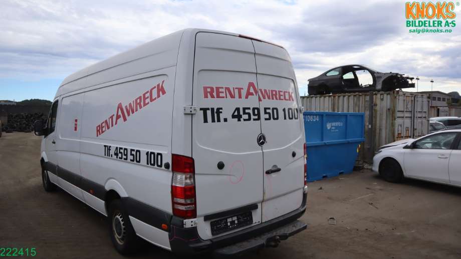 Mercedes Sprinter 2013-2018 (Fase 2) (906) (906), Motorkode: OM651.955, Girkassekode: 