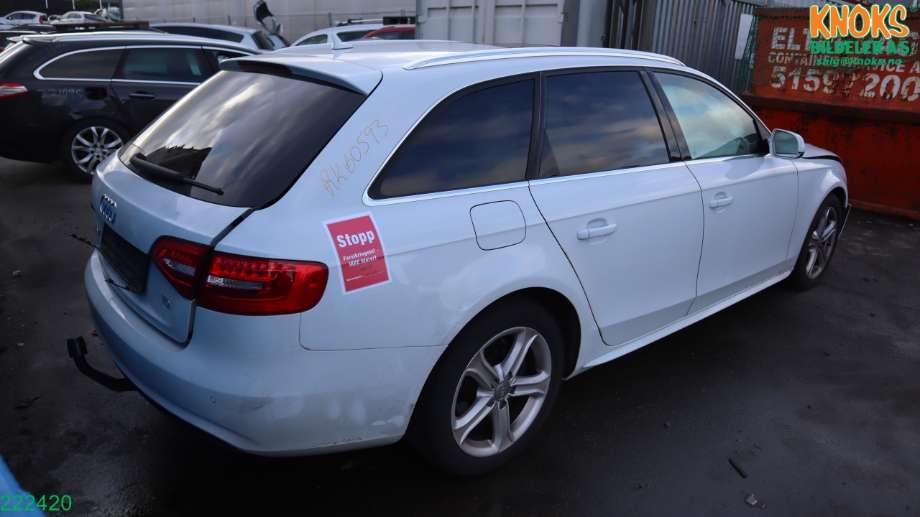 Audi A4 2007-2014 (Type IV) (B8) (B8), Motorkode: CJCA, Girkassekode: NYM