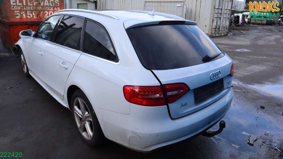 Audi A4 2007-2014 (Type IV) (B8) (B8), Motorkode: CJCA, Girkassekode: NYM