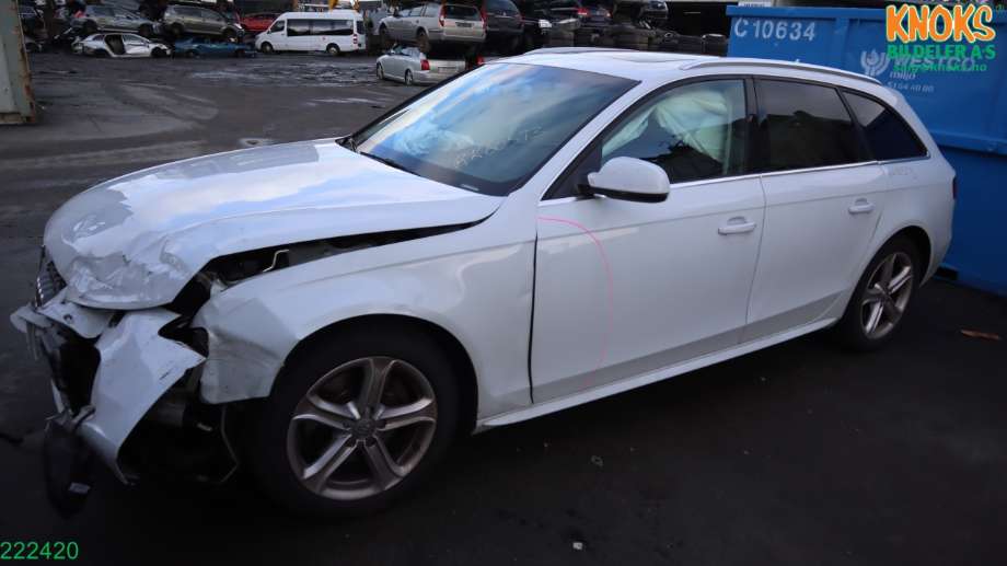 Audi A4 2007-2014 (Type IV) (B8) (B8), Motorkode: CJCA, Girkassekode: NYM