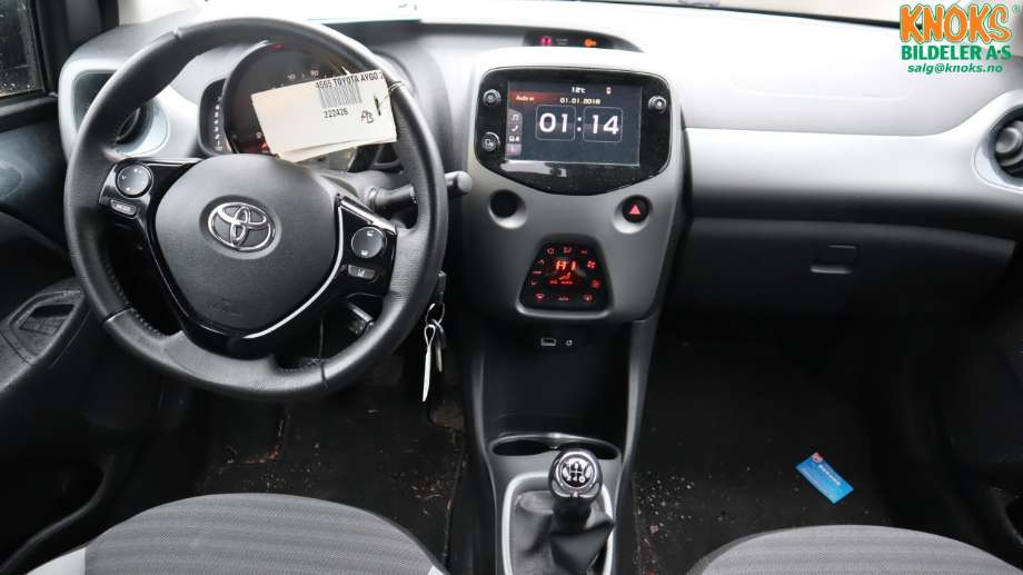 Toyota Aygo 2014-->> (Type II) , Motorkode: 1KR-FE, Girkassekode: C550