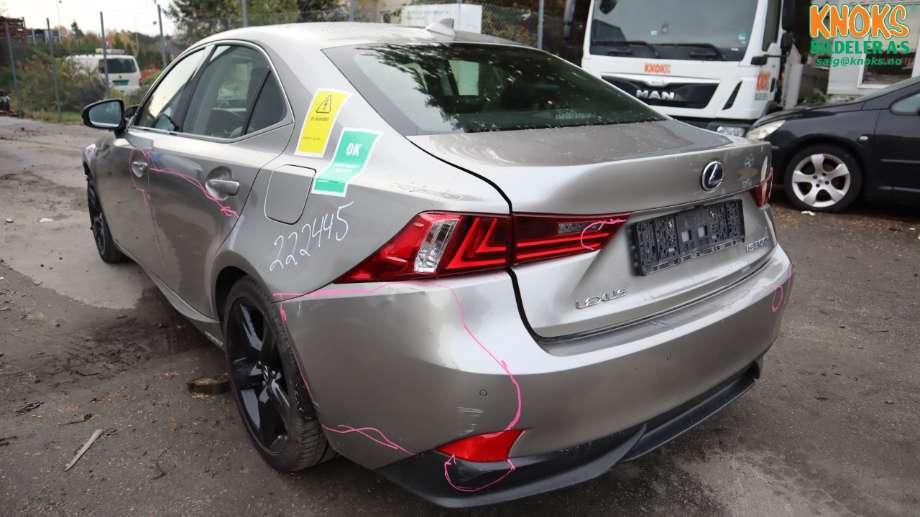 Lexus IS 2013-2020 (Type III) (XE30) (XE30), Motorkode: 2AR-FSE, Girkassekode: L210