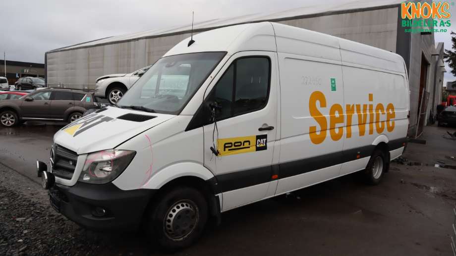 Mercedes Sprinter 2013-2018 (Fase 2) (906) (906), Motorkode: OM651.955, Girkassekode: 