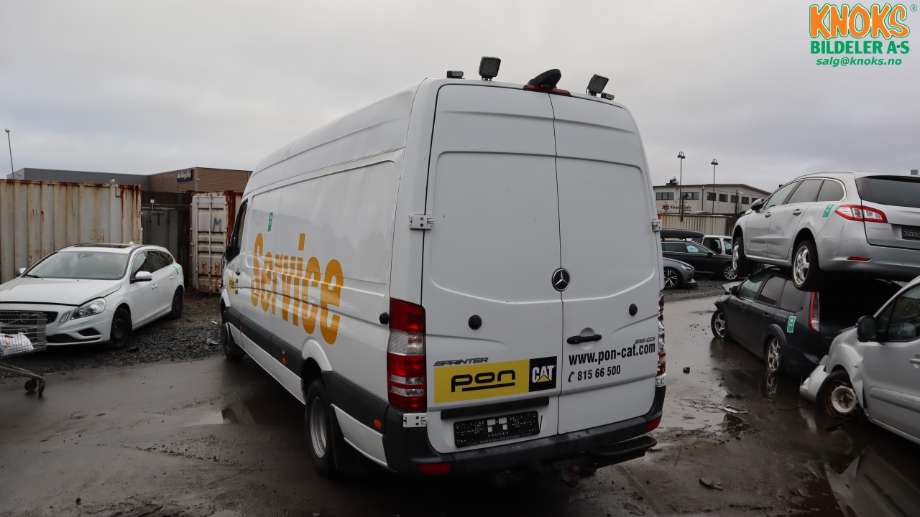 Mercedes Sprinter 2013-2018 (Fase 2) (906) (906), Motorkode: OM651.955, Girkassekode: 