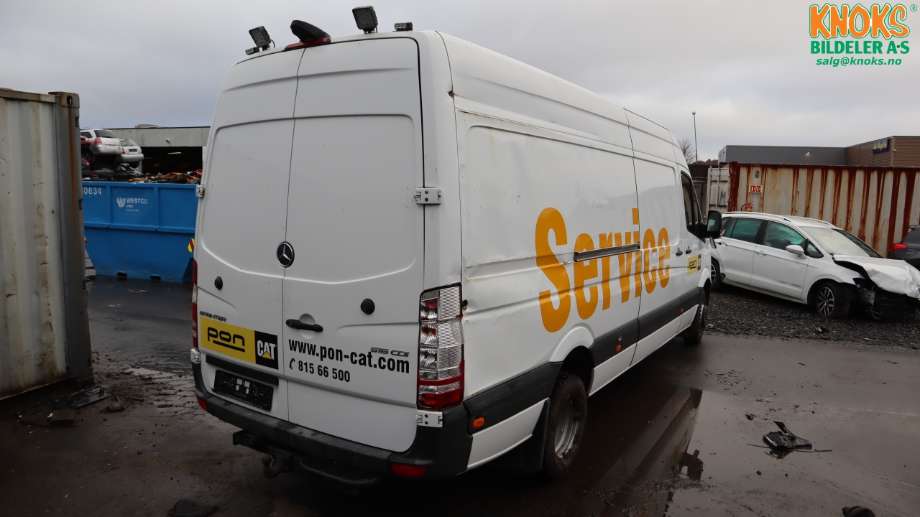 Mercedes Sprinter 2013-2018 (Fase 2) (906) (906), Motorkode: OM651.955, Girkassekode: 
