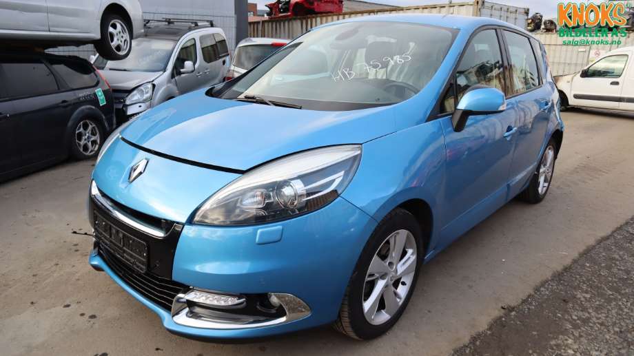 Renault Scenic 2009-2016 (Type III) , Motorkode: K9K-836;K9K-837, Girkassekode: DC4