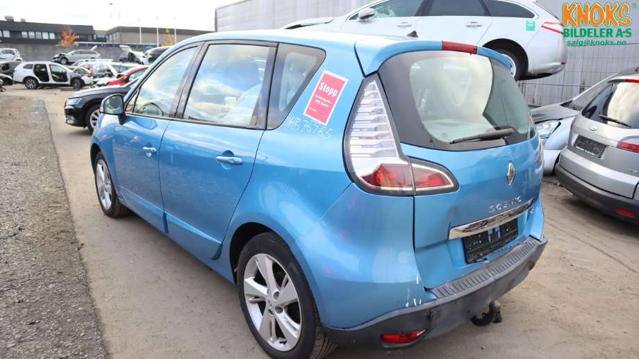 Renault Scenic 2009-2016 (Type III) , Motorkode: K9K-836;K9K-837, Girkassekode: DC4