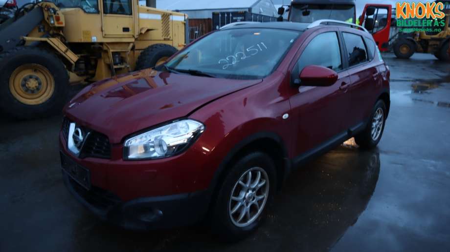 Nissan Qashqai 2010-2014 (Type I, Fase 2) , Motorkode: K9K, Girkassekode: