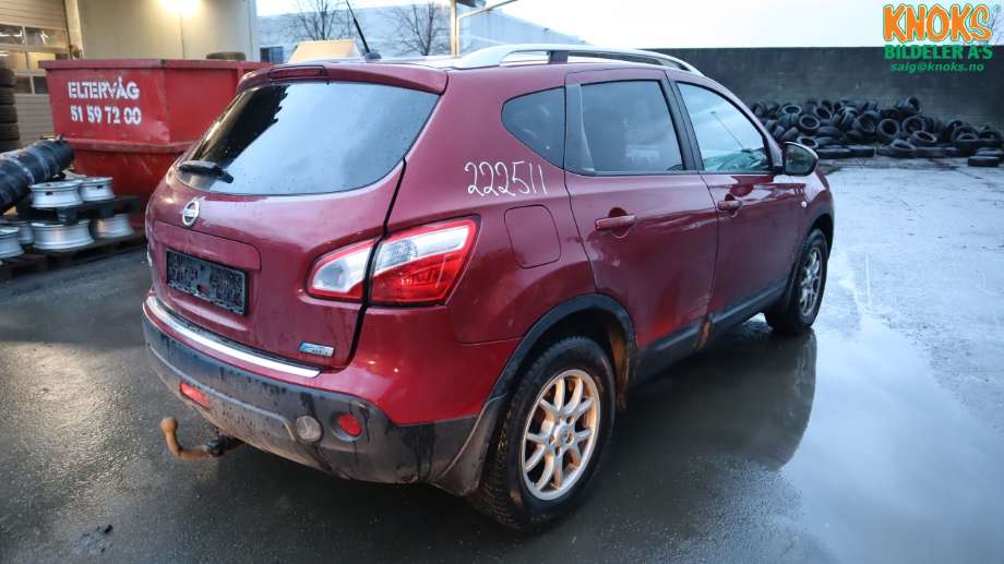 Nissan Qashqai 2010-2014 (Type I, Fase 2) , Motorkode: K9K, Girkassekode: