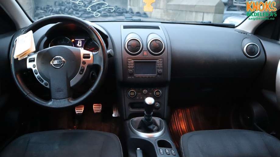Nissan Qashqai 2010-2014 (Type I, Fase 2) , Motorkode: K9K, Girkassekode: