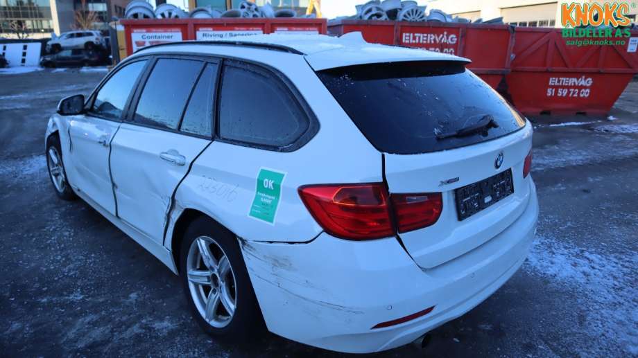 BMW 3-Serie 2012-2018 (F30/F31/F34) (F30/F31/F34), Motorkode: N20-B20B, Girkassekode: 