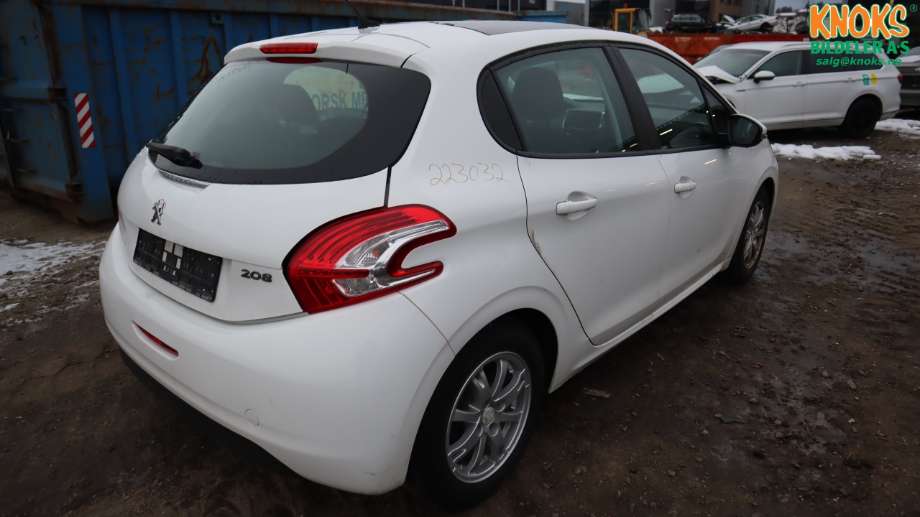 Peugeot 208 2012-2019 (Type I) , Motorkode: HMZ, Girkassekode: 