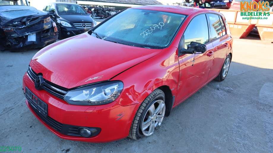 VW Golf VI 2008-2012 , Motorkode: CAYC, Girkassekode: LHW