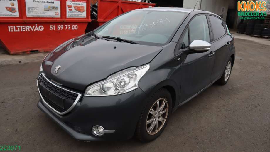 Peugeot 208 2012-2019 (Type I) , Motorkode: HMZ, Girkassekode: 