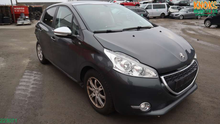Peugeot 208 2012-2019 (Type I) , Motorkode: HMZ, Girkassekode: 