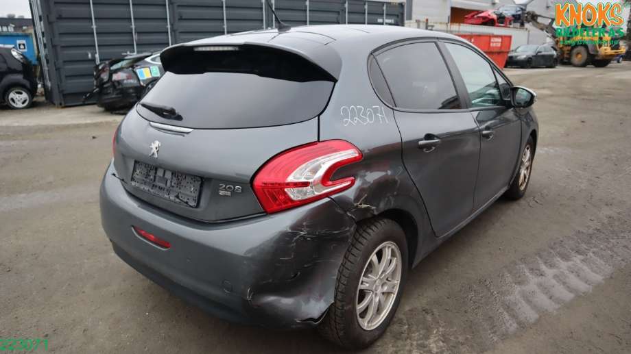 Peugeot 208 2012-2019 (Type I) , Motorkode: HMZ, Girkassekode: 