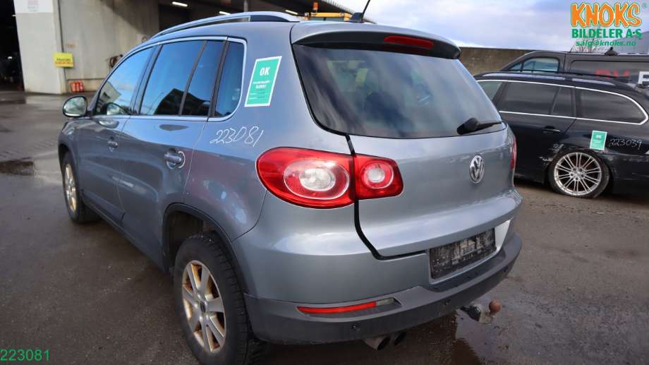 VW Tiguan 2007-2011 (Type I, Fase 1) , Motorkode: CBAB, Girkassekode: JBG