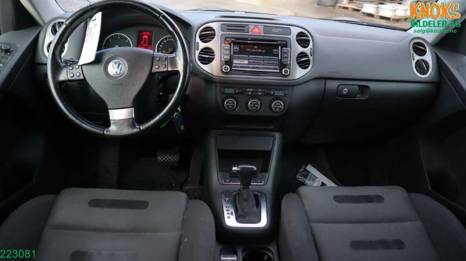 VW Tiguan 2007-2011 (Type I, Fase 1) , Motorkode: CBAB, Girkassekode: JBG