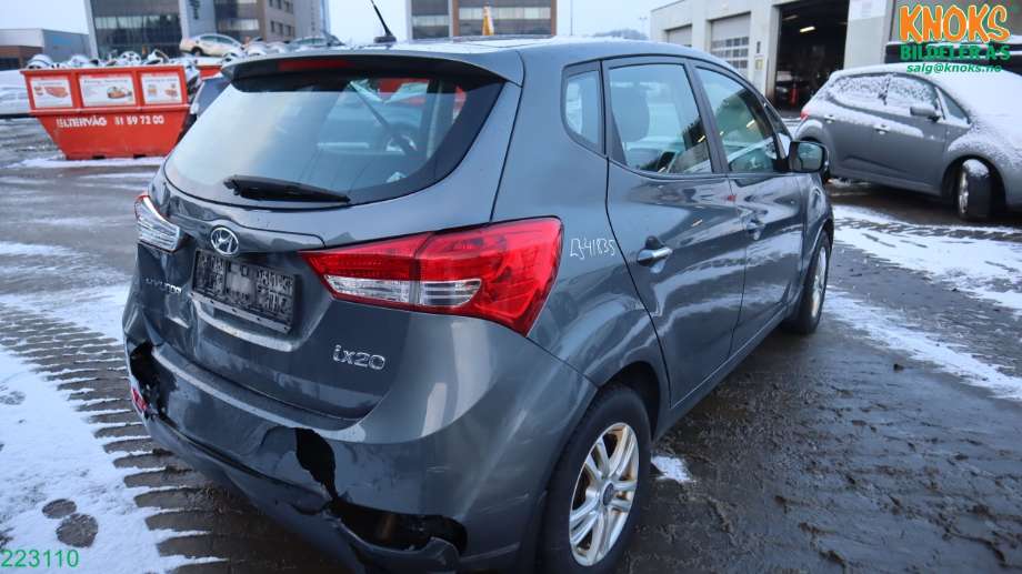 Hyundai Ix20 2010-2017 , Motorkode: G4FC, Girkassekode: P