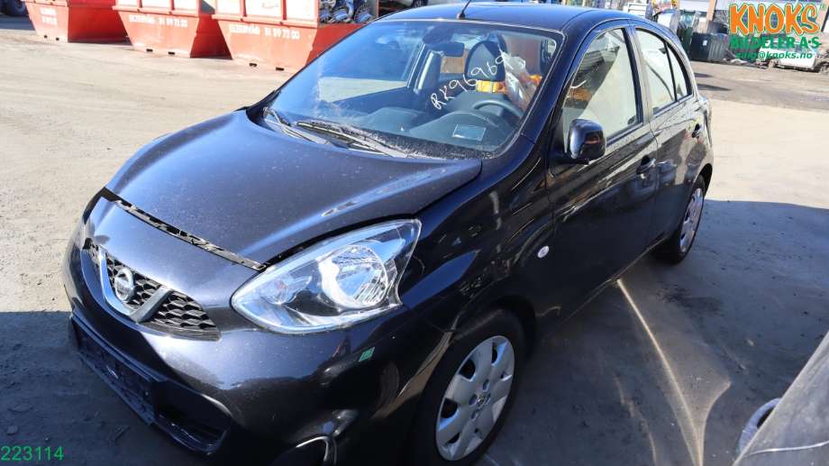 Nissan Micra 2011-2017 (K13) (K13), Motorkode: HR12DE, Girkassekode: