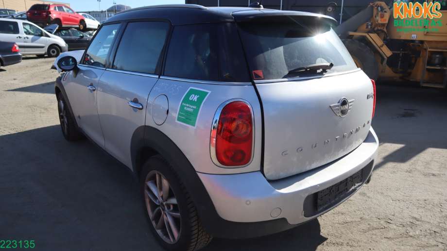 Mini Countryman 2010-2016 (R60) (R60), Motorkode: N47-C16A, Girkassekode: 