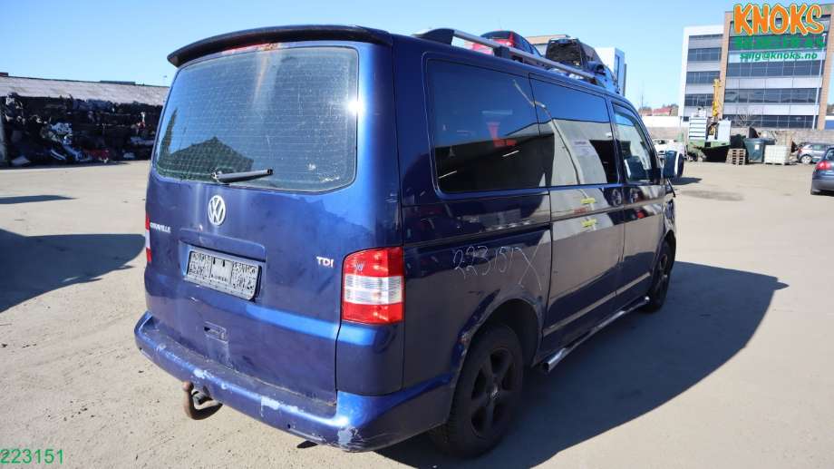 VW Transporter / Caravelle 2003-2009 (Fase 1) (T5) (T5), Motorkode: AXD;BNZ, Girkassekode: JUL