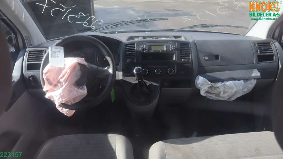 VW Transporter / Caravelle 2009-2015 (Fase 2) (T5) (T5), Motorkode: CAAC;CCHA, Girkassekode: KQK