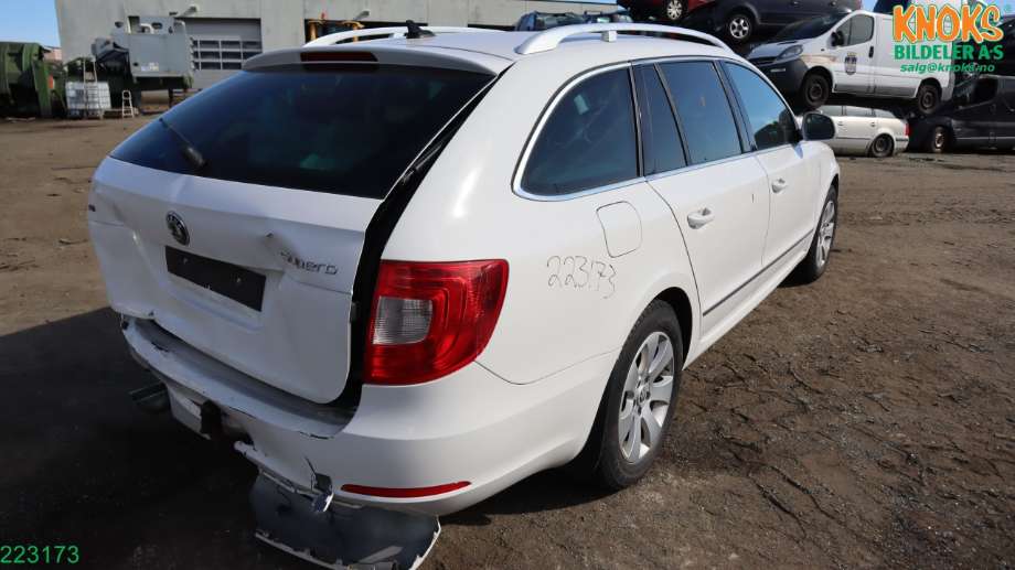 Škoda Superb 2008-2015 (Type II) , Motorkode: CFGB, Girkassekode: MFM