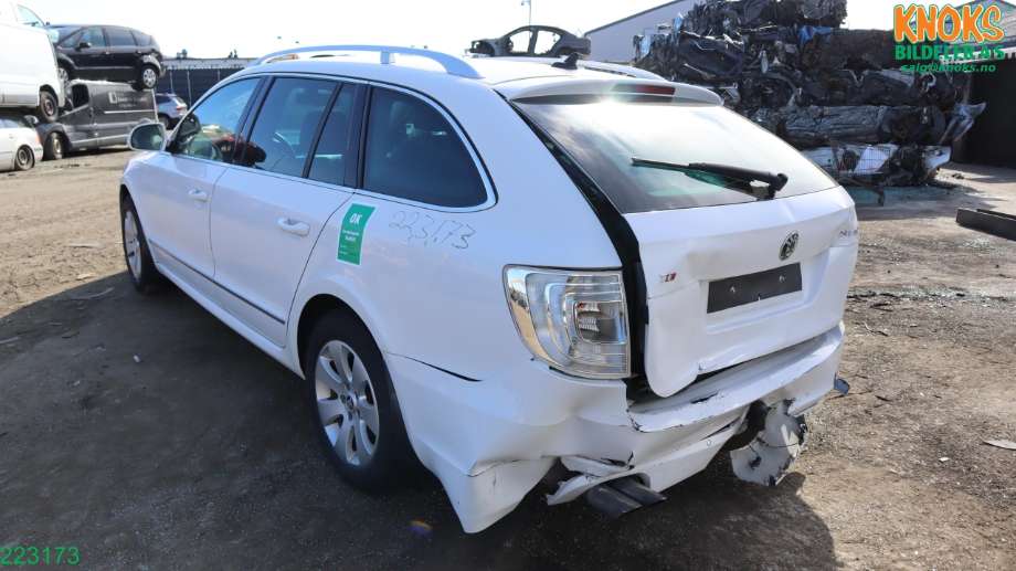 Škoda Superb 2008-2015 (Type II) , Motorkode: CFGB, Girkassekode: MFM