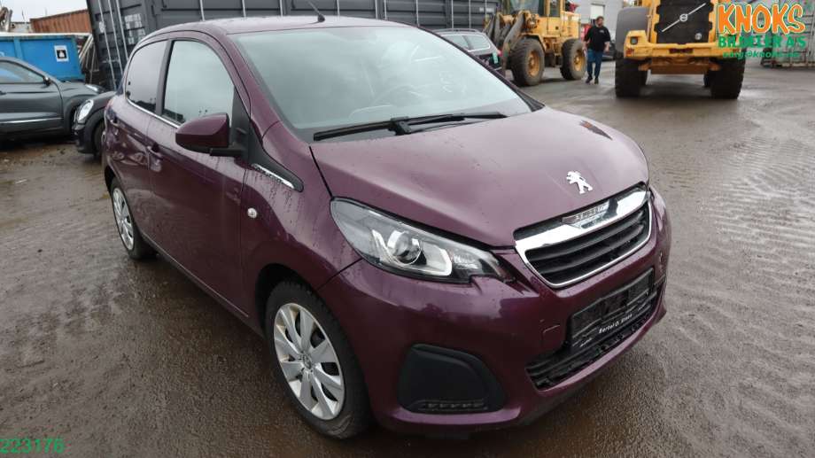 Peugeot 108 2014-->> , Motorkode: CFB, Girkassekode: 