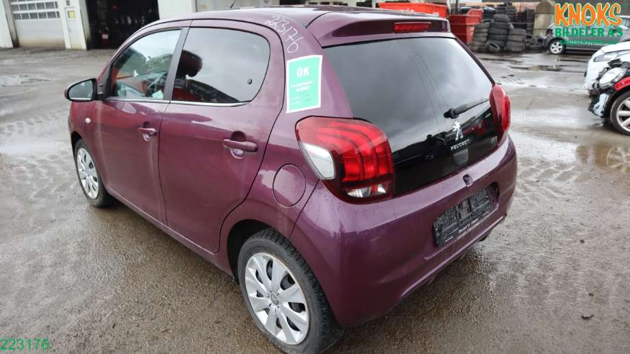 Peugeot 108 2014-->> , Motorkode: CFB, Girkassekode: 