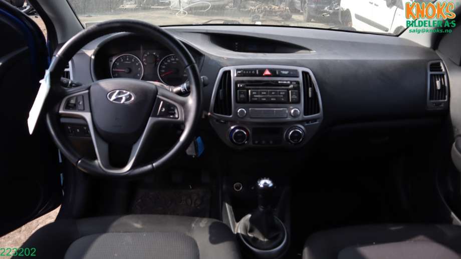 Hyundai i20 2009-2014 (Type I) , Motorkode: G4LA, Girkassekode: J