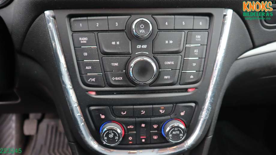 Opel Mokka 2012-2016 (Type I, Fase 1) , Motorkode: A16XER, Girkassekode: MFH