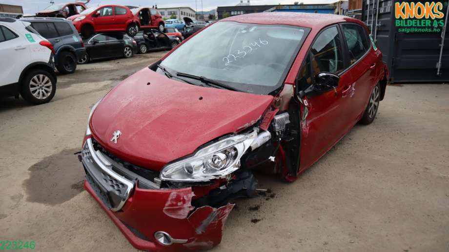 Peugeot 208 2012-2019 (Type I) , Motorkode: 8HP;8HR, Girkassekode: