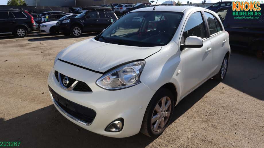Nissan Micra 2011-2017 (K13) (K13), Motorkode: HR12DDR, Girkassekode: 